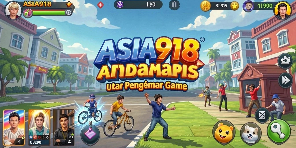 Tampilan screenshot gameplay ASIA918 menampilkan aksi seru dalam permainan Arcade.
