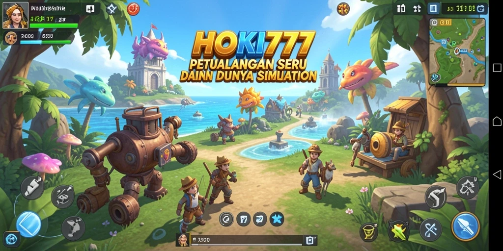 Screenshot utama HOKI777 menampilkan gameplay Simulation yang seru dan interaktif.
