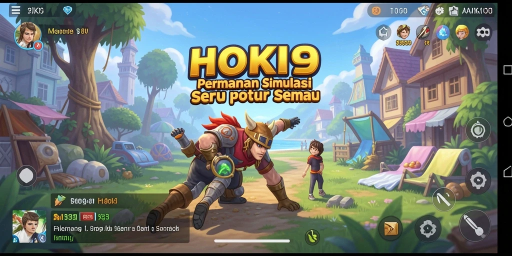 Tampilan gameplay HOKI9 yang menarik dan interaktif.