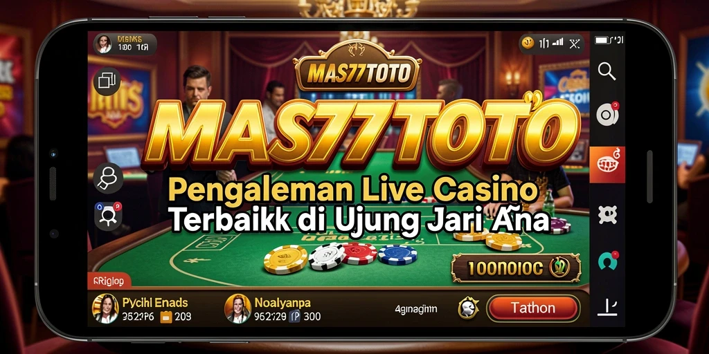 Tampilan gameplay Live Casino yang seru dan interaktif.