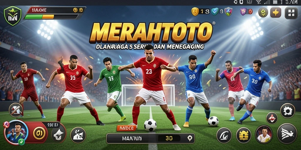 Tampilan gameplay <strong>MERAHTOTO</strong> yang dinamis dan menarik dalam olahraga.