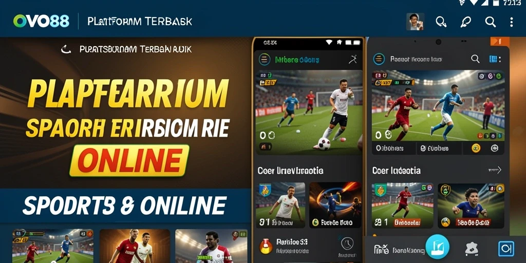 Tampilan gameplay seru di OVO88 dengan taruhan olahraga langsung.