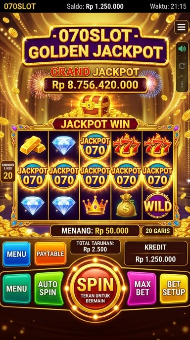Proses unduh aplikasi yang cepat di 070slot.